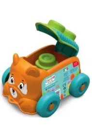 Auto sensoryczne z klockami mi�kkimi 16 cm Szczeniaczek Clementoni