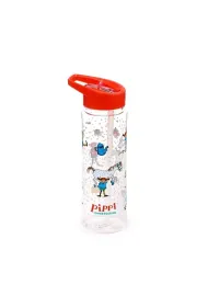Puckator Butelka na wod� pojemno�ci ze s�omk� Pippi 550ml