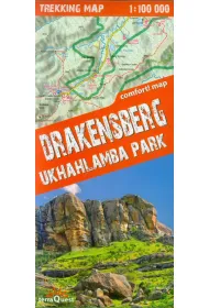 Drakensberg Ukhahlamba Park trekking map 1:100 000  laminat