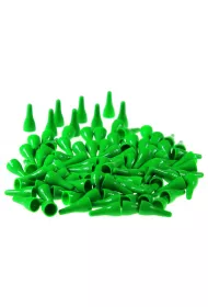 Pionki do gry plastik zwyke - zielone Plastic Polska