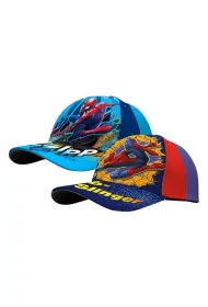 KIDS EUROSWAN Czapeczka z daszkiem Spiderman MIX