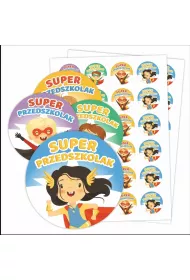 LearnHow Naklejki motywacyjne - Super przedszkolak 48 szt.