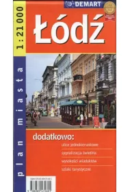 ��d�. Plan miasta w skali 1:21 000