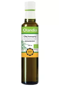 Olandia Olej z konopi toczony na zimno 250 ml Bio