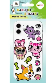 Happy Color Naklejki MOBILE PHONE - Silly Friends, 90x205 mm