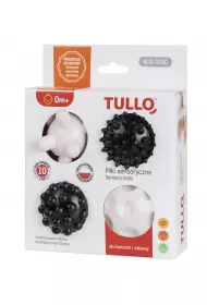 Tullo Piki sensoryczne czarno-biae 4 szt.