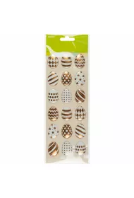 Arpex Naklejki wielkanocne 3D Glamour 11x31 cm