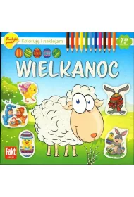 Wielkanoc. Koloruj i naklejam