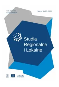 Studia Regionalne i Lokalne 4/2022