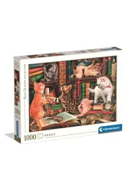 Puzzle 1000 Curious Whiskers Clementoni
