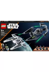 LEGO Star Wars Mandaloriaski myliwiec Fang Fighter kontra TIE Interceptor 75348