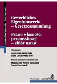 eBook Prawo wasnoci przemysowej - zbir ustaw Gewerbliches Eigentumsrecht - Gesetzessammlung pdf