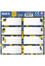 Derform Nalepki na zeszyty BackUp 25 szt.