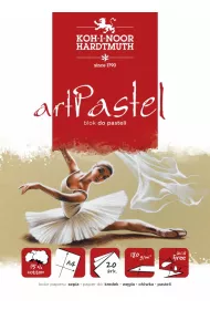Koh-I-Noor Blok do pasteli ArtPastel Sepia A4 180 g 20 kartek