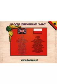 Klocki drewniane Cyferki