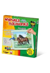 Wypuk�a malowanka Konie - Fryzyjski Mirage Hobby