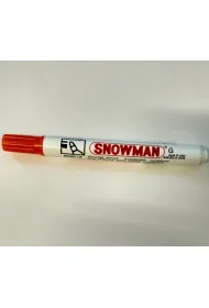 Marker permanentny okr�g�a ko�c�wka Snowman