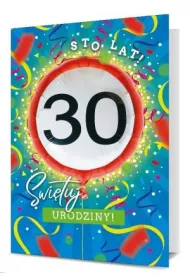 Pan Dragon Karnet 30-te urodziny