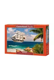 Puzzle 1000 el. Rejs w tropikach Castorland