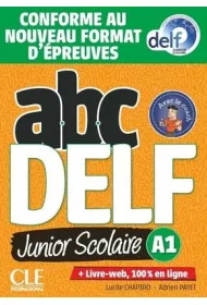 ABC DELF A1 Junior Scolaire ksika + DVD + zawarto online. Nowa formua 2021