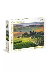 Puzzle 1000 el. High Quality Collection. Toskania Clementoni