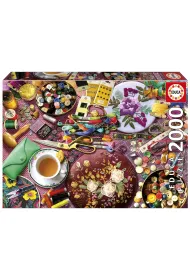 Puzzle 2000 el. St� do szycia Educa