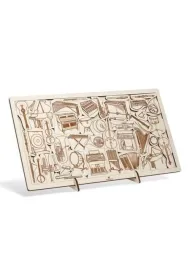 Puzzle drewniane - Wszystko gra Instrumenty Sounds Wood