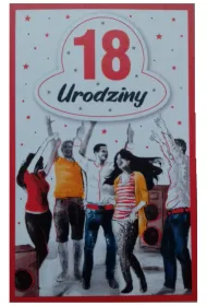 AbCard Kartka okoliczno�ciowa Urodziny 18
