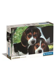Puzzle 500 el. Compact Close together Clementoni