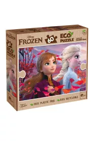 Puzzle dwustronne eko 60 el. Frozen Lisciani