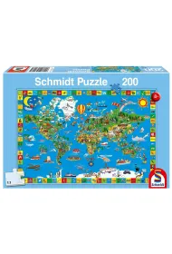 Puzzle 200 el. Tw�j niesamowity �wiat Schmidt