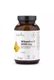 Aura Herbals Witamina C 1000 mg kwas l-askorbinowy Suplement diety 120 kaps.