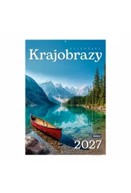 Kalendarz 2027 �cienny A4 Krajobrazy