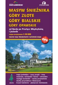 Masyw �nie�nika, G�ry Z�ote, G�ry Bialskie, G�ry Opawskie 1:50 000