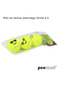Pi�ki do tenisa ziemnego Smile op3szt na blistrze Polsirhurt