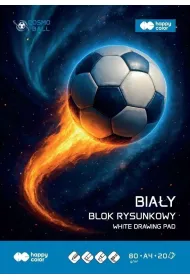 Blok rysunkowy bia�y A4/20K 80g HAPPY COLOR