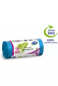 Stella Worki na mieciekologiczne 120L niebieskie 25 szt.