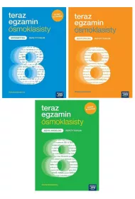 Pakiet. Teraz egzamin �smoklasisty: Matematyka. Repetytorium/ J�zyk polski. Repetytorium/ J�zyk angielski. Repetytorium