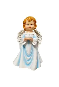Figurka Anio� ze �wieczk� - Niebieski 22cm