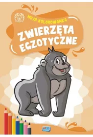 Moja kolorowanka. Zwierz�ta egzotyczne
