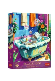 Puzzle 1000 Premium Miau, Relaks, Powt�rz TREFL