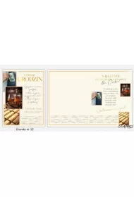 Stamp Karnet Grande + koperta wz�r nr 12 Urodziny