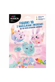 Figurki 3D z naklejkami Zwierzaki Derform