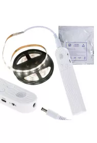 Tama LED na baterie USB czujnik ruchu 2M zimny biay