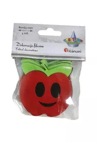 Titanum Filcowe jab�ka 3D 4 szt.