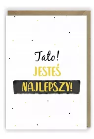 Cardie Kartka okolicznociowa Dzie Taty K051