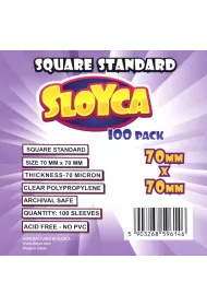 Sloyca Koszulki Square Standard 70 x 70 mm 100 szt.
