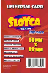 Sloyca Koszulki Universal Card Premium 58x88 mm 100 szt.