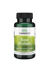 Swanson Bee Pollen (pyek pszczeli) 400 mg - suplement diety 100 kaps.
