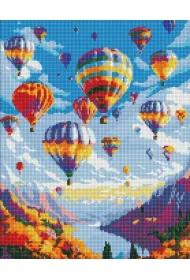 Ideyka Diamentowa mozaika - Magiczny lot 40x50cm